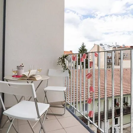 Apartmán Garden View With A Balcony Brno